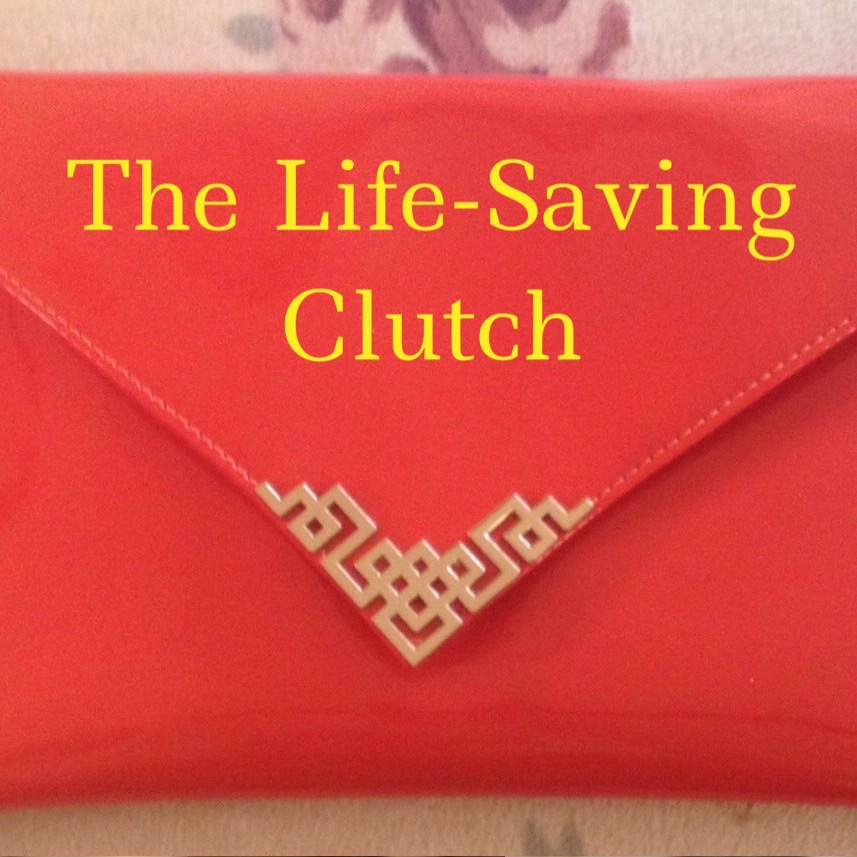 My life saving Clutch Bag