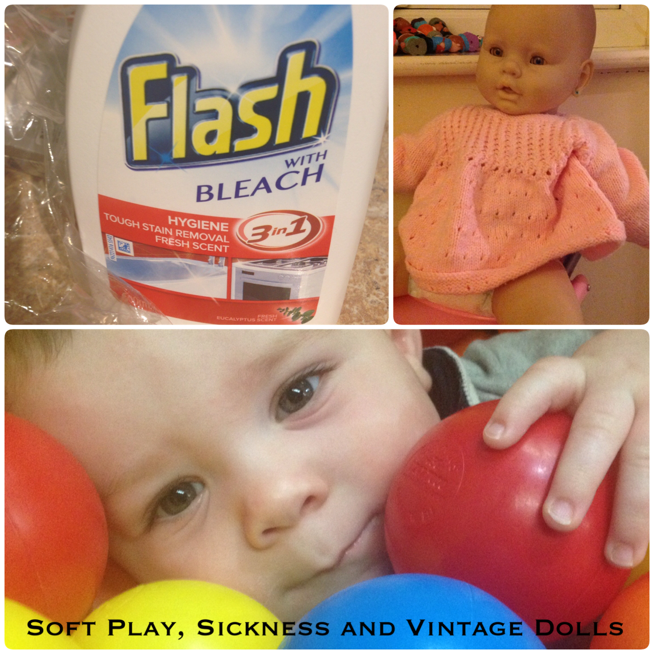Soft Play, Sickness and Vintage Dolls