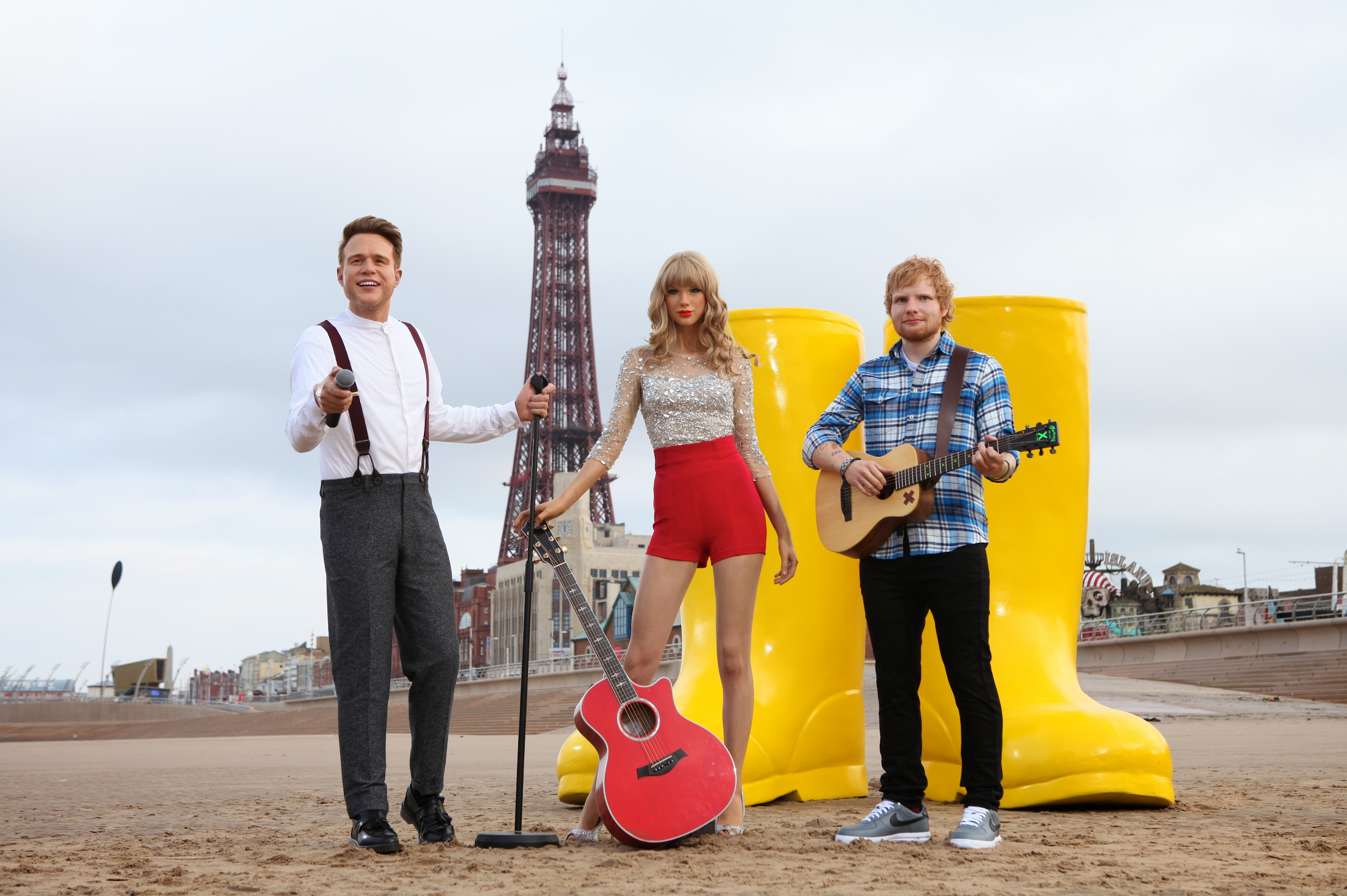 Festival Fields: Ed Sheeran and Taylor Swift Headline New Blackpool Music Festival