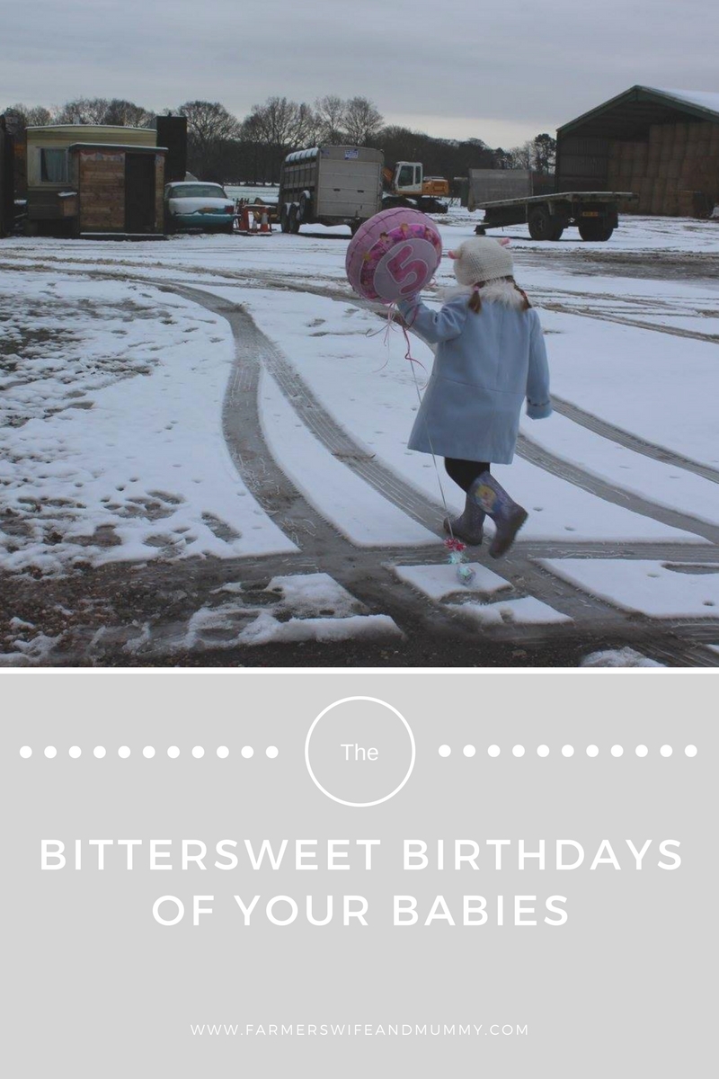 The Bittersweet Birthdays of Your Babies