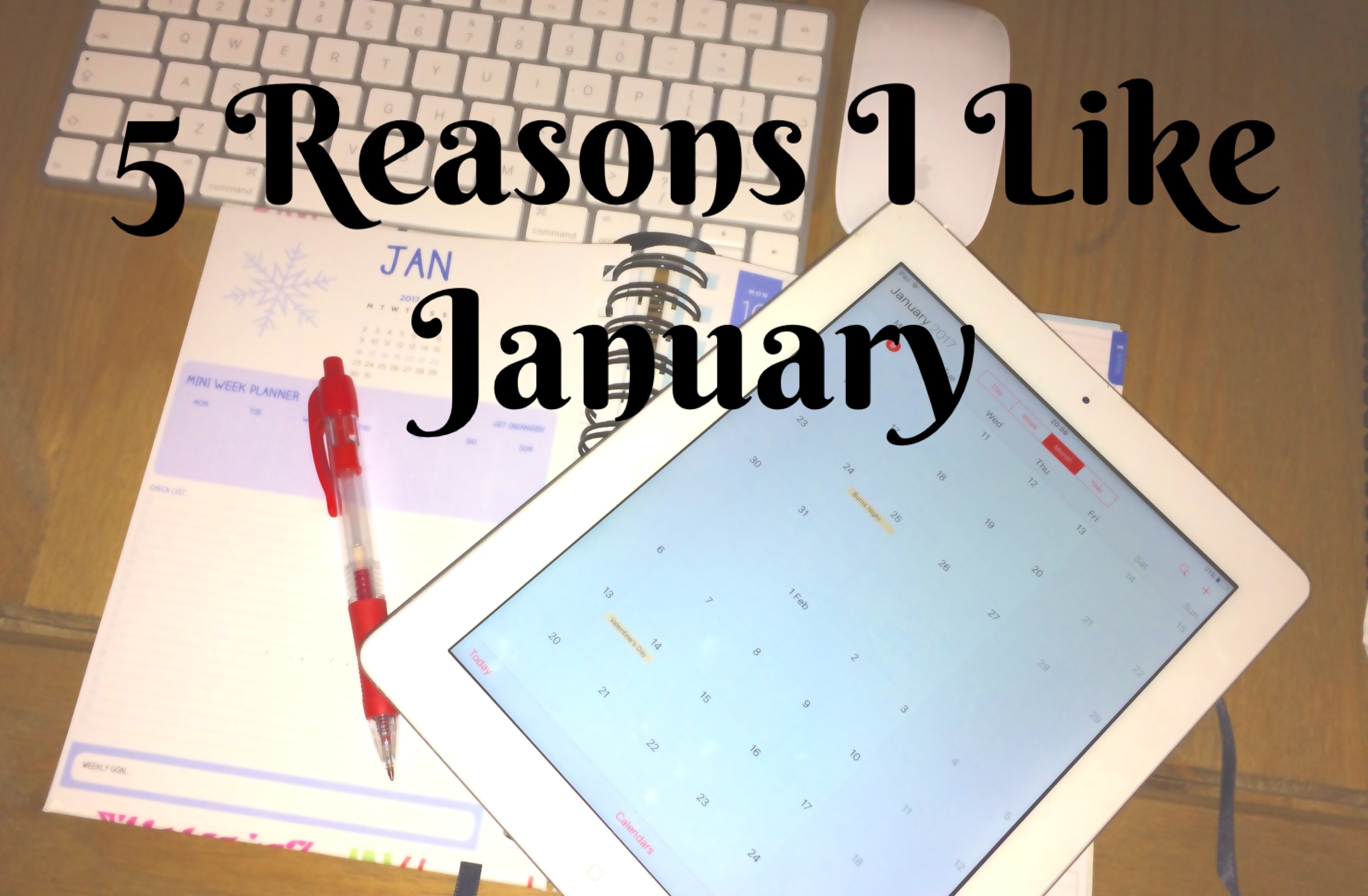 5 Reasons I Like January