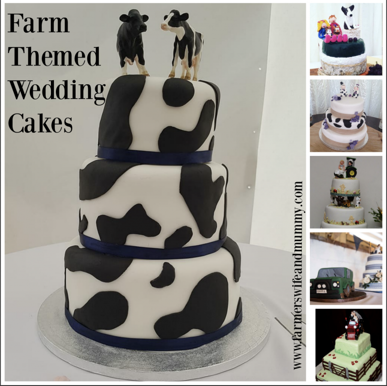 Farm Themed Wedding Cakes