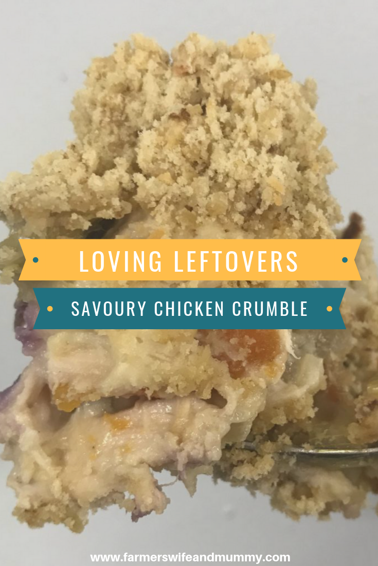 Savoury Chicken Crumble Recipe