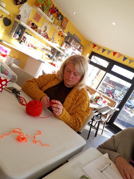 Learning to Crochet in St Helens with I Can Craft at Crafty Fingers