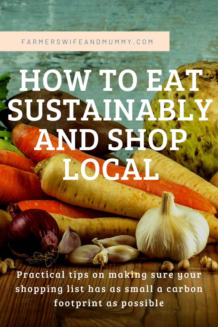 How to Eat Sustainably and Shop Local